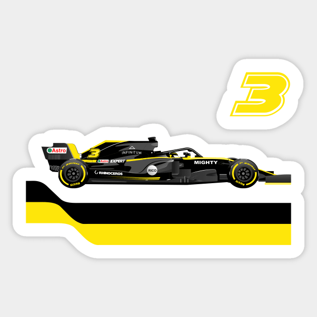 Race Car 3 Sticker by marieltoigo